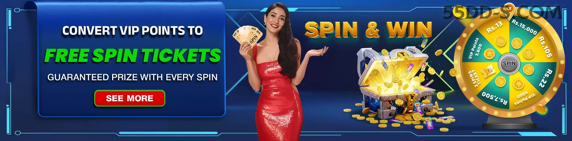 Ganhar e sacar na 55dd